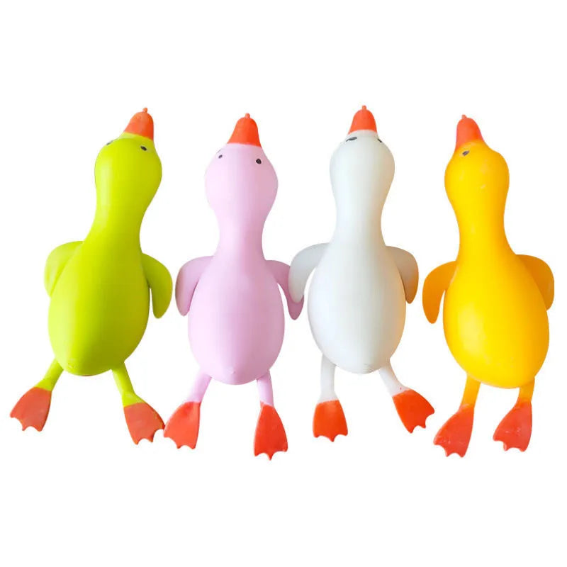 Natural Pink Duck Squishy