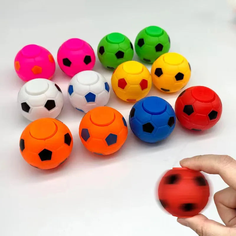 Led Light Emitting Small Football Fingertip Spinning