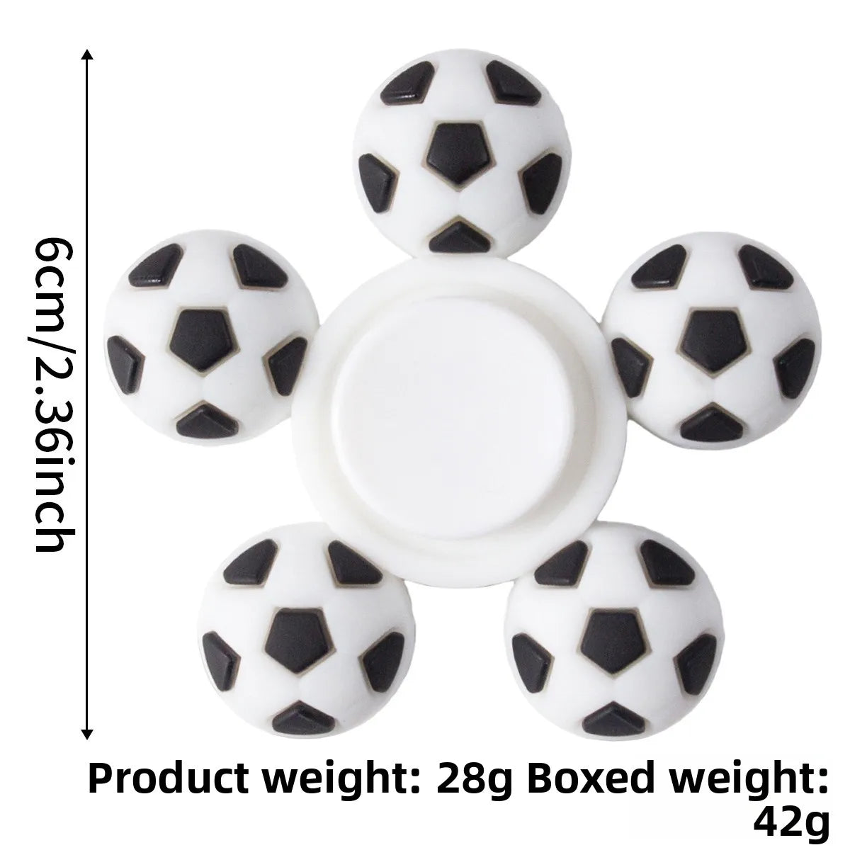 Football Spinning Top