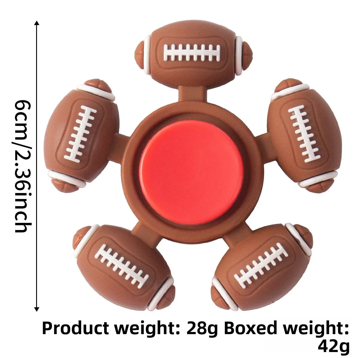 Football Spinning Top