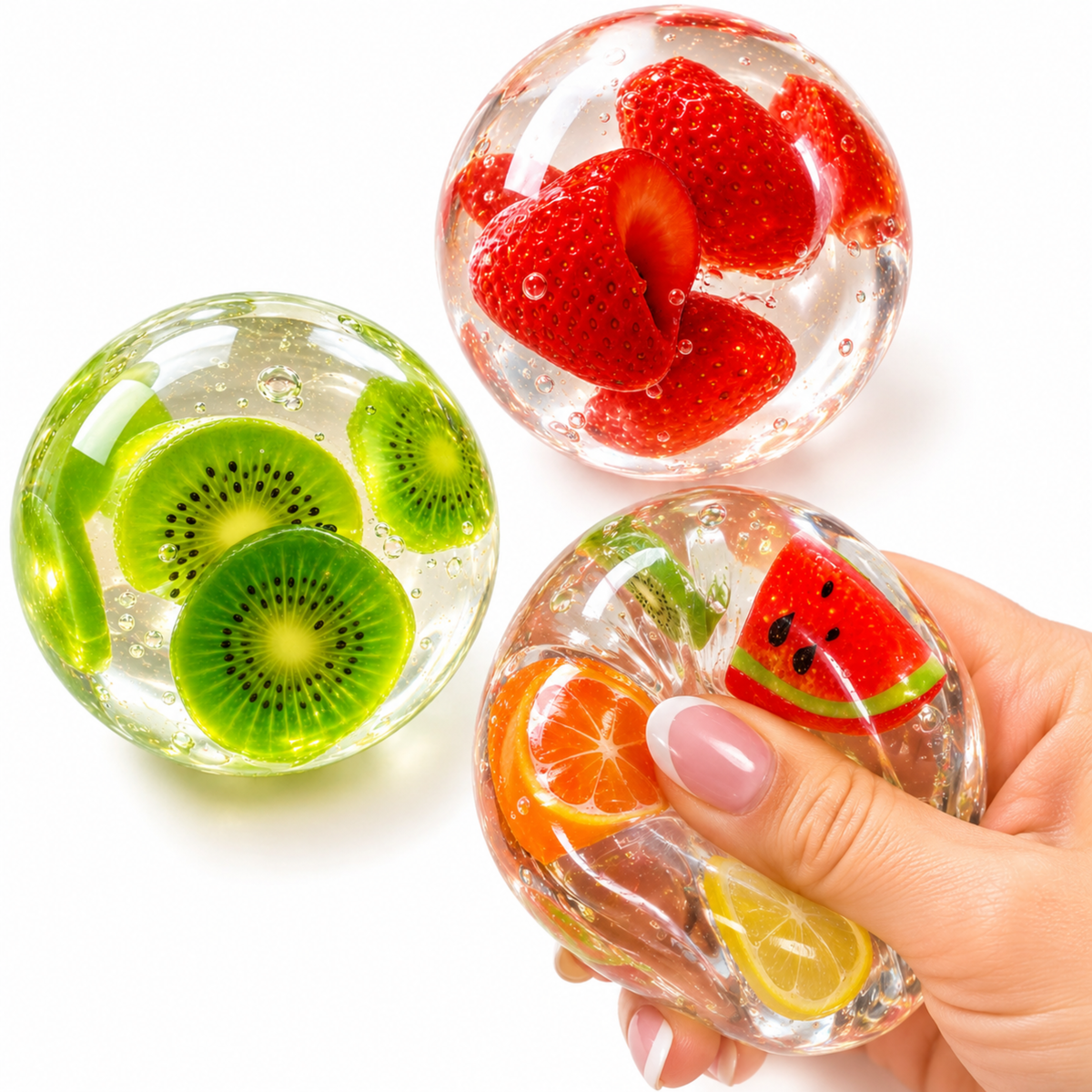 Fruit Squishy 3 Pack