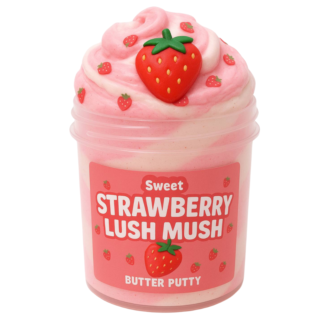 Strawberries and Cream Slime