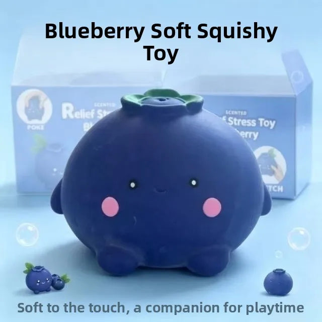 Funny Blue Squishy