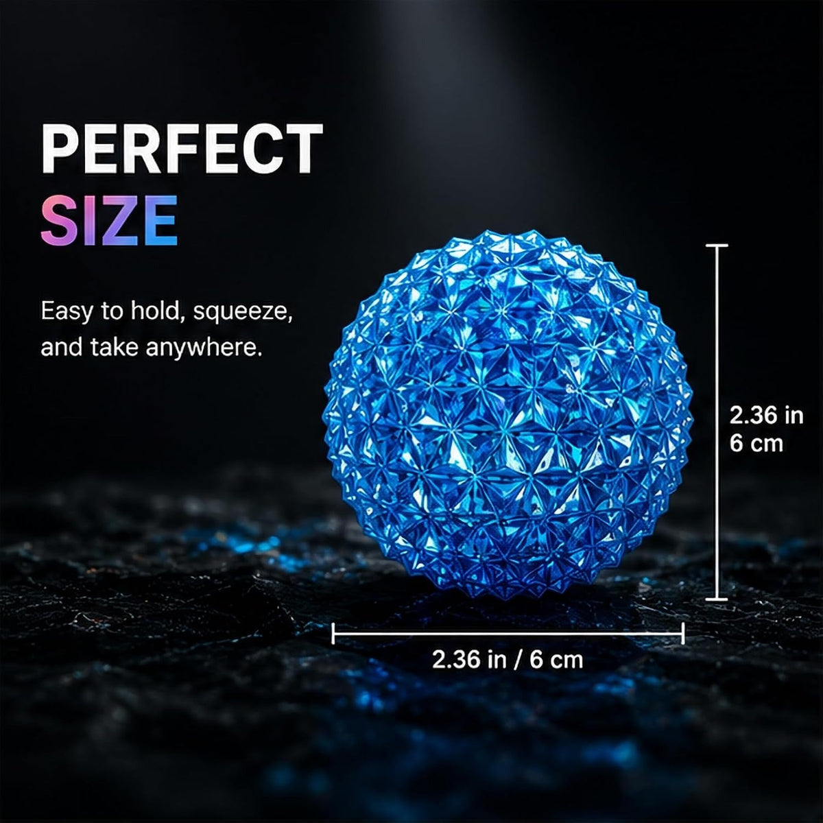 Textured Firm Squeeze Ball