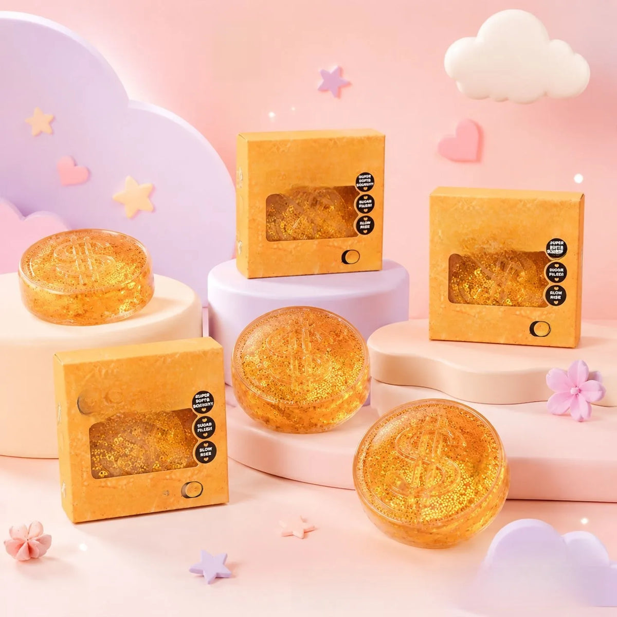 Gold Metallic Squishy