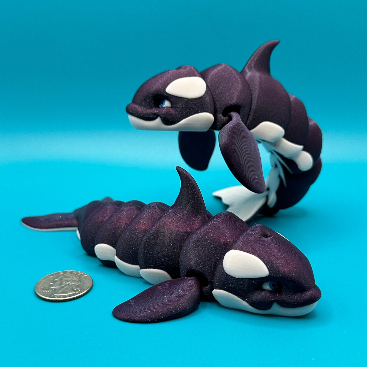 Articulated Whale Desk Fidget