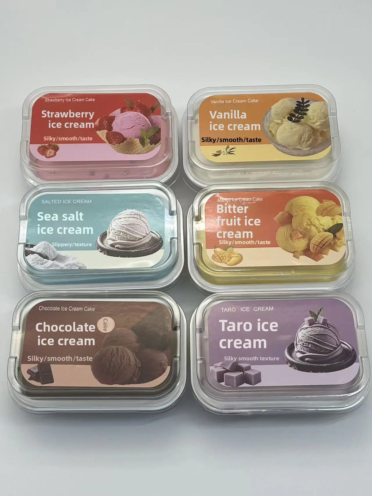 Ice Cream Squishy Set