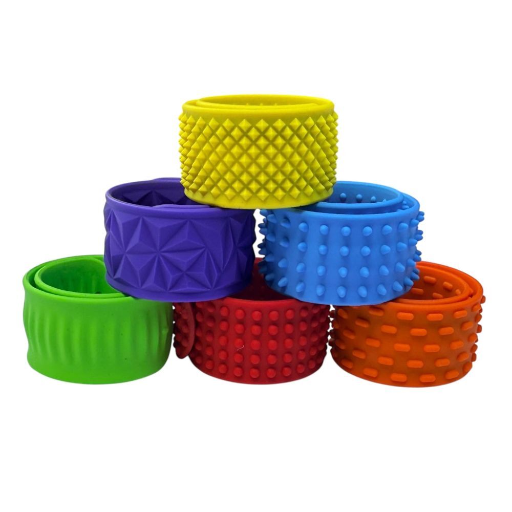 Sensory Slap Bands - 6 Pack
