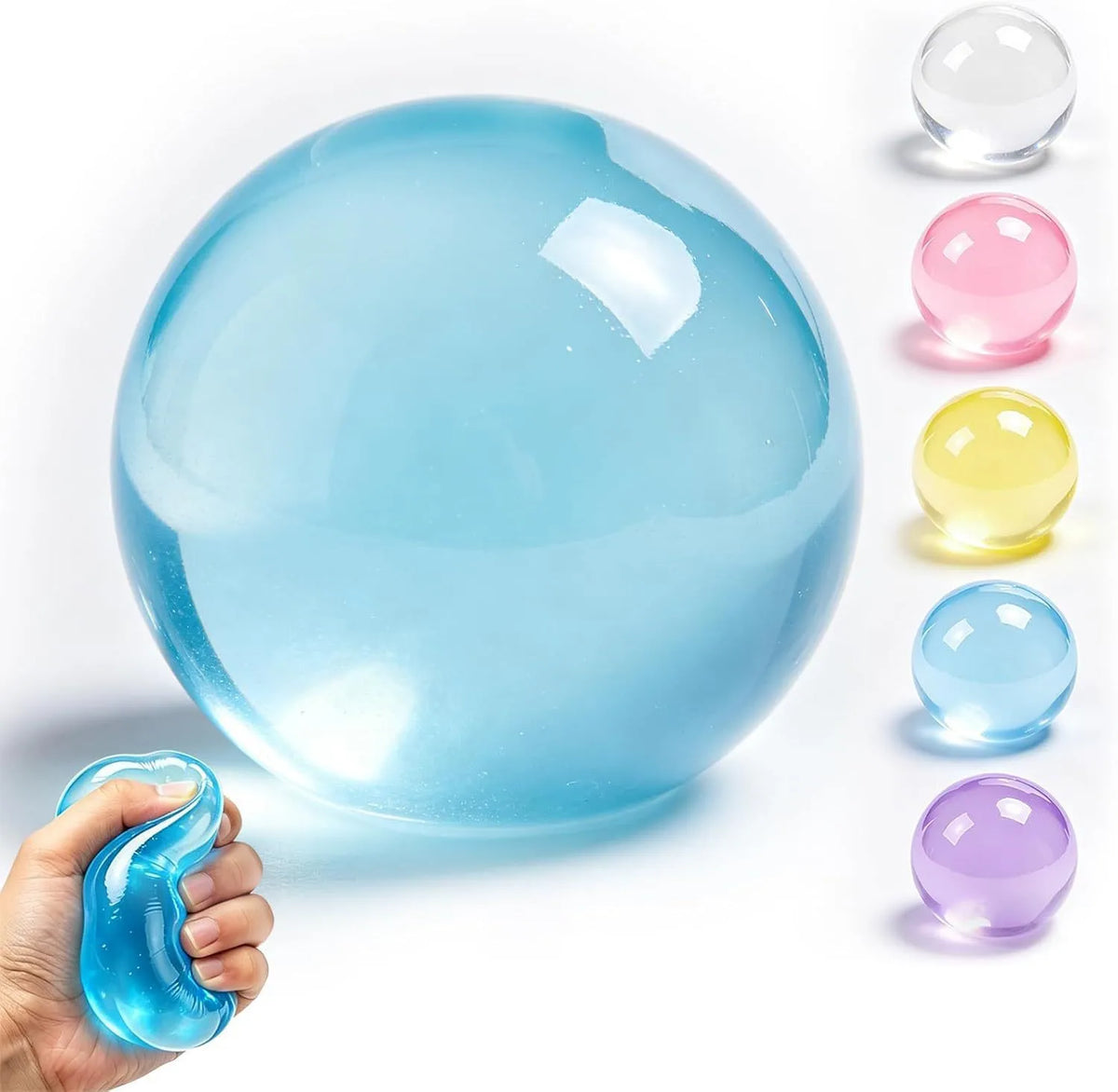 Blue Coconut Squishy