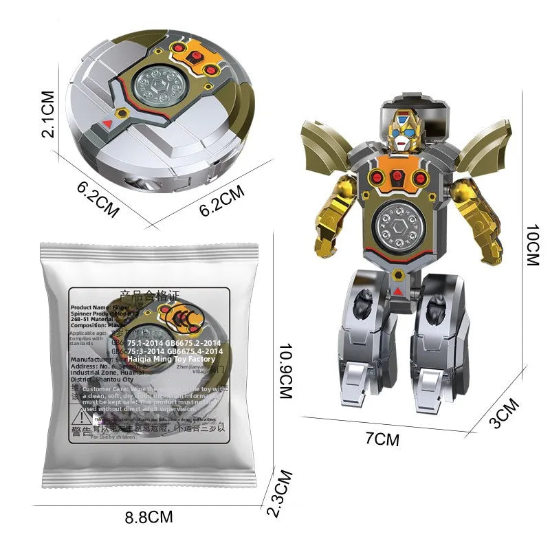 Gold Robot Fidget