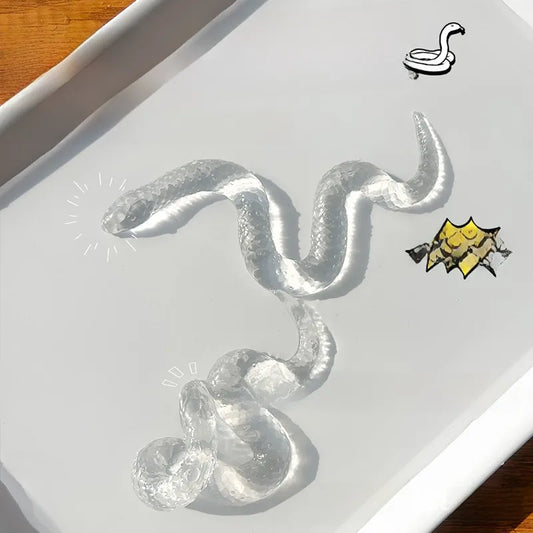 Transparent Snake Squishy