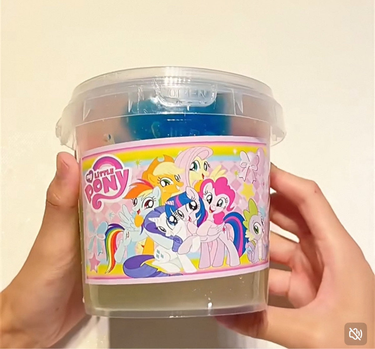 Lychee Rose Fake Water Slime