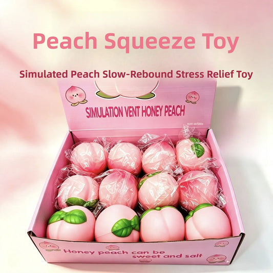 Peach Squishy Stress