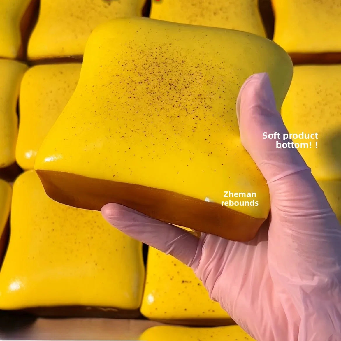 Yellow Toast Squishy