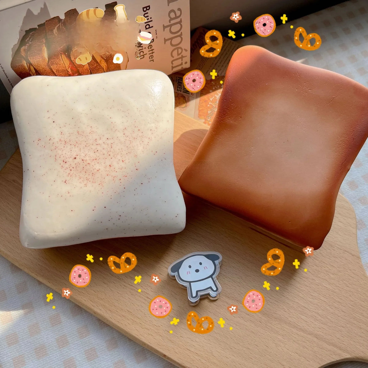 Yellow Toast Squishy