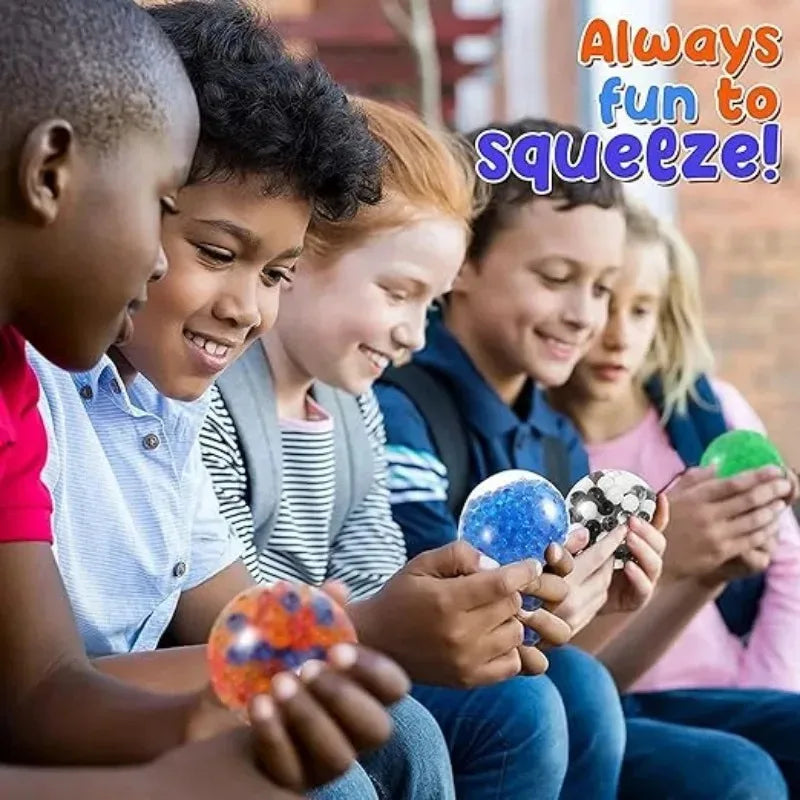 Rainbow Squeeze Balls — 6 Pack