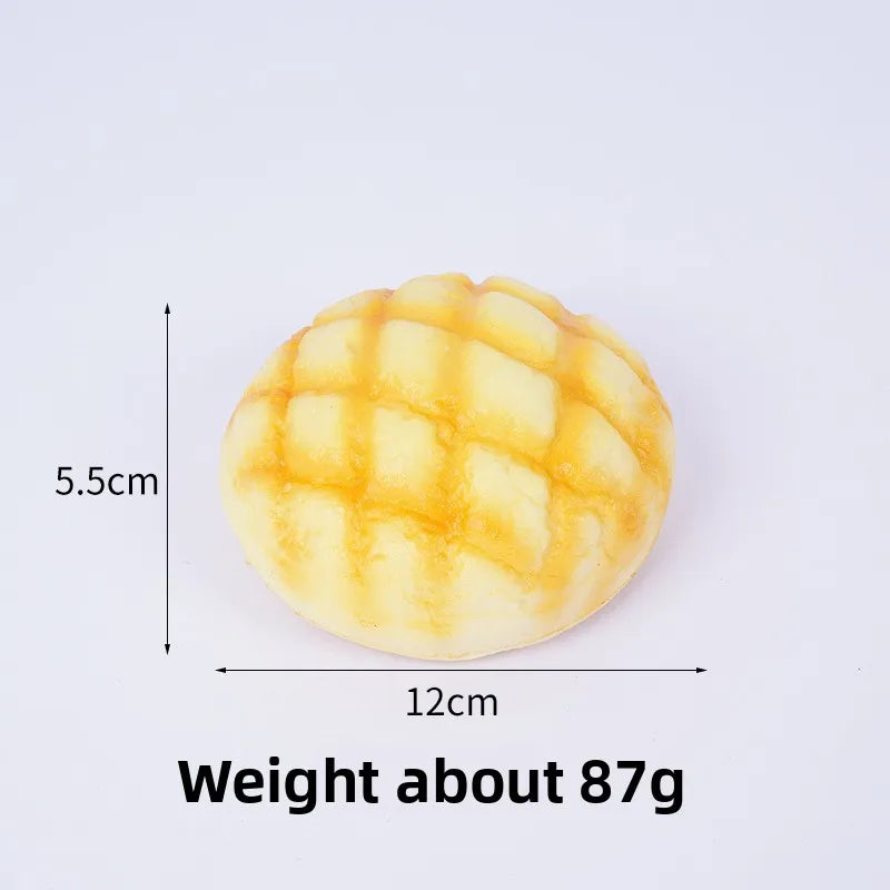 Realistic Food Simulation Squeezable Pineapple Bun Fun