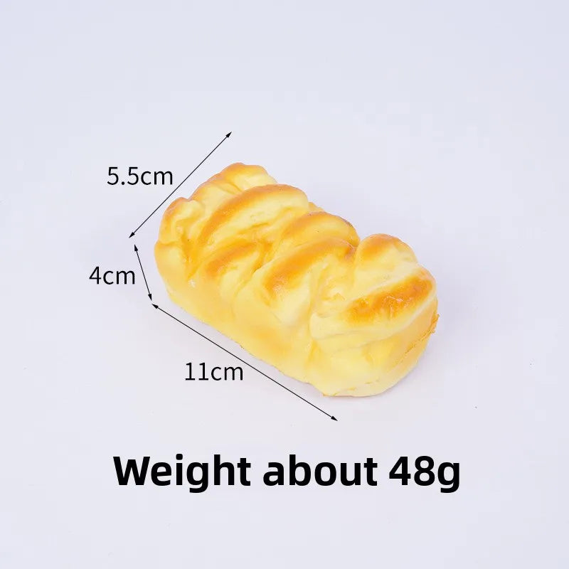 Realistic Food Simulation Squeezable Pineapple Bun Fun