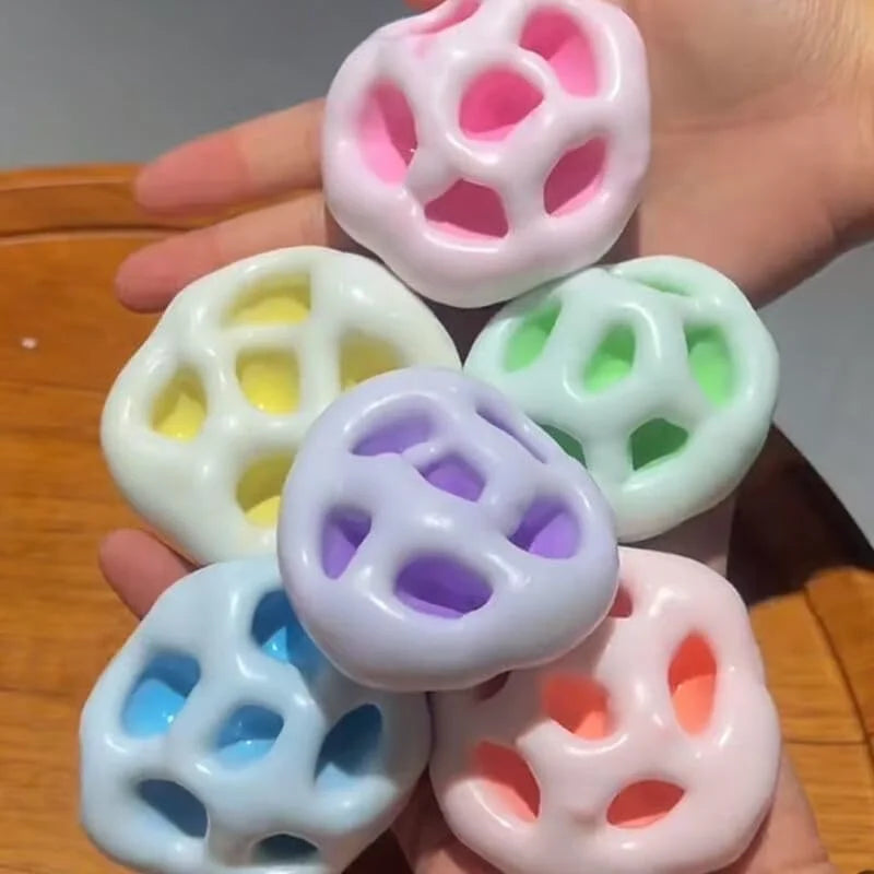 Rainbow Squish Ball