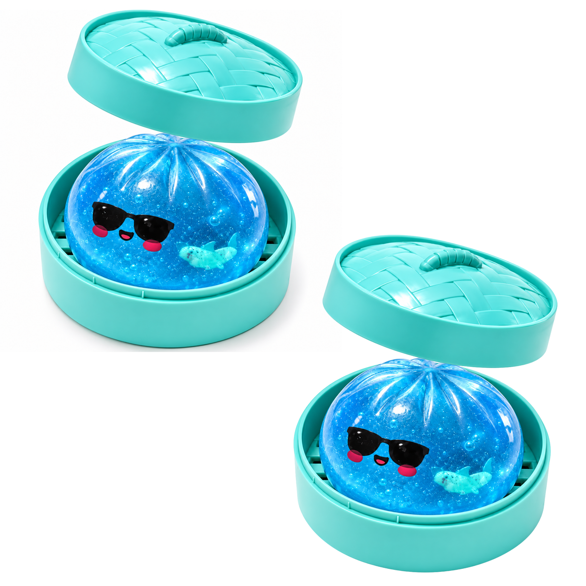 Shark Dumpling Squishies 2 Pack