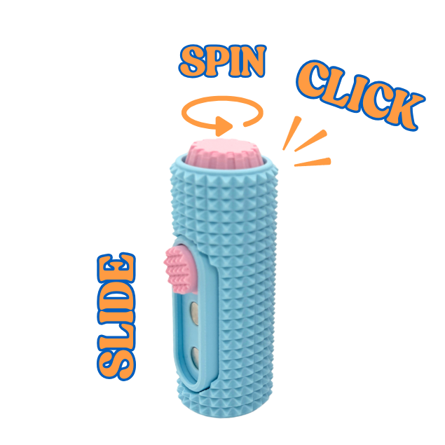 Three-Action Magnetic Fidget Slider