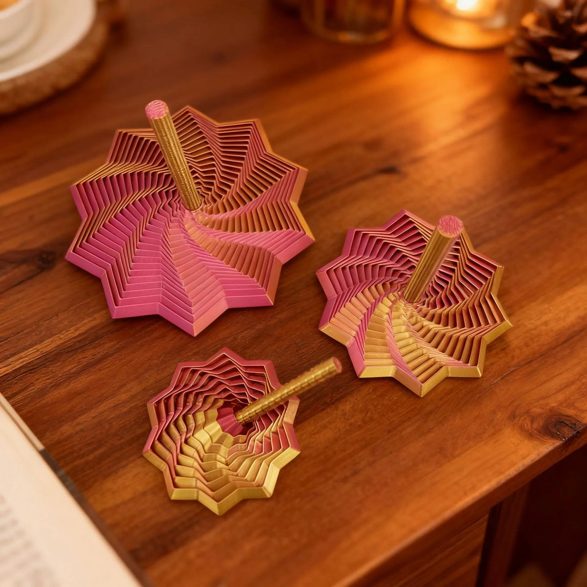 Spiral Stripe Fidget 3D Print