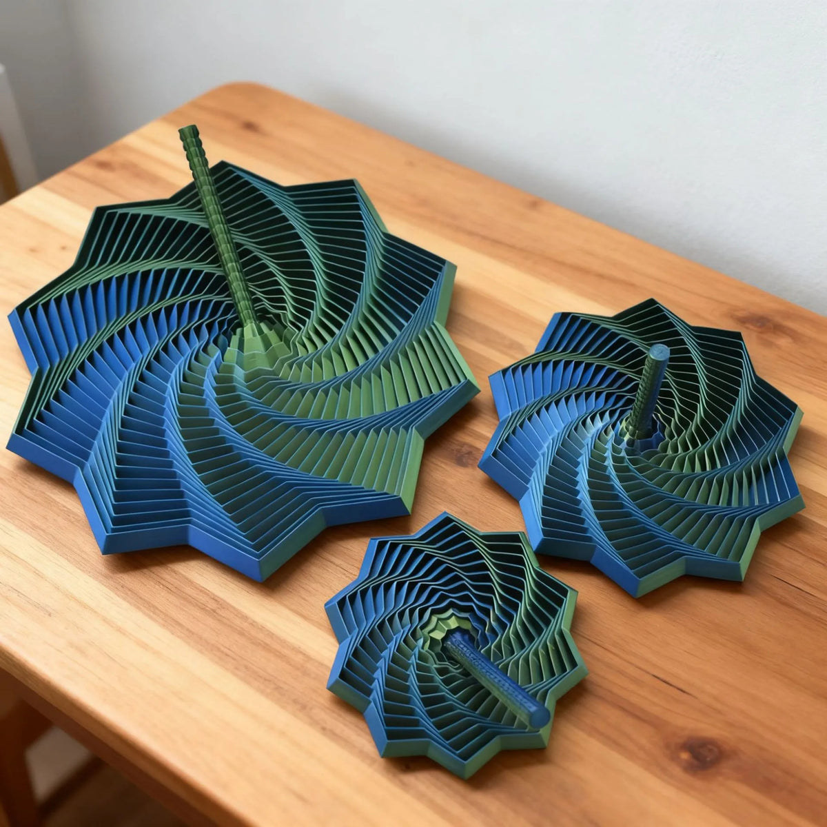 Spiral Stripe Fidget 3D Print