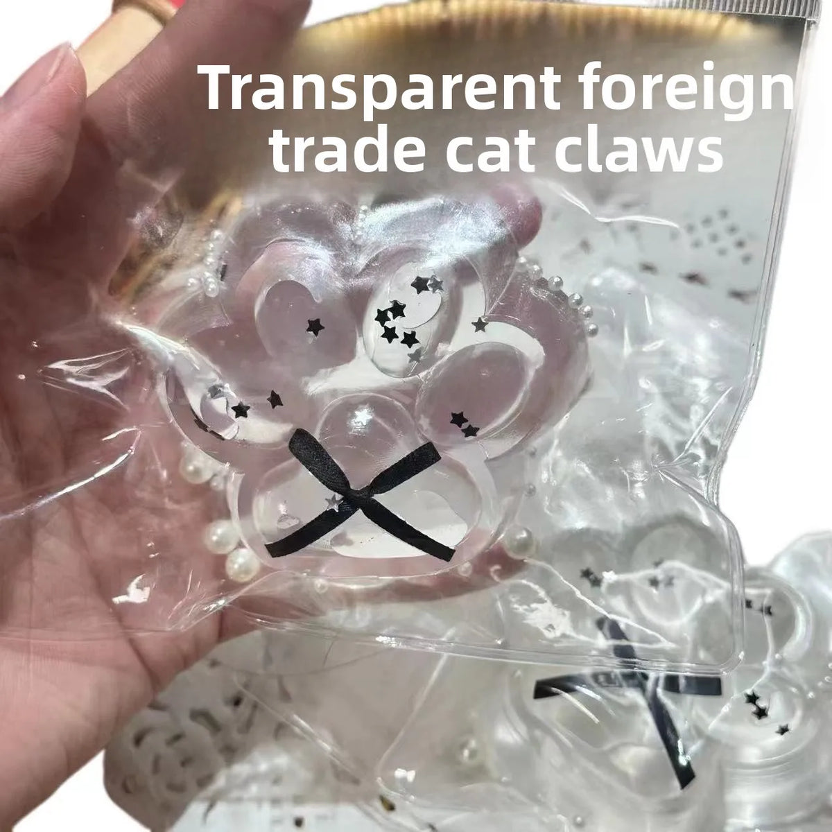 Transparent Bow Tie Squishy