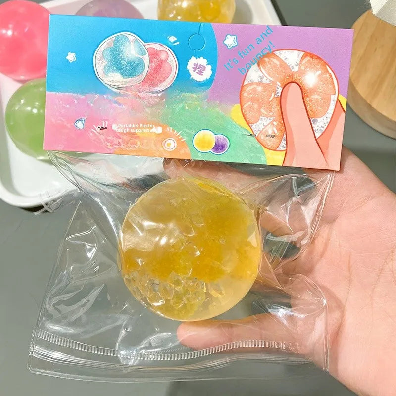 Transparent Orange Squishy