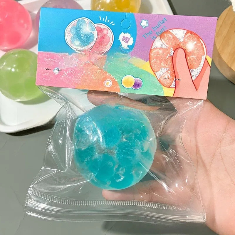 Transparent Orange Squishy