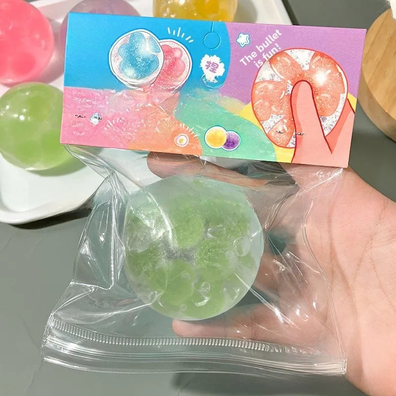 Transparent Orange Squishy