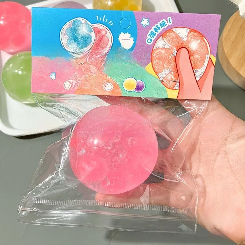 Transparent Orange Squishy
