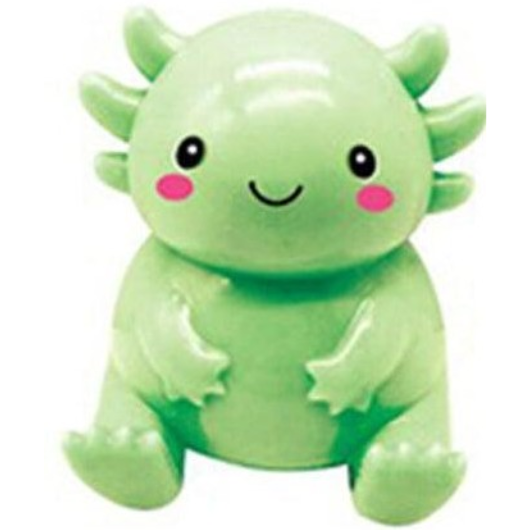 Bubblegum Axolotl Squishy Toy