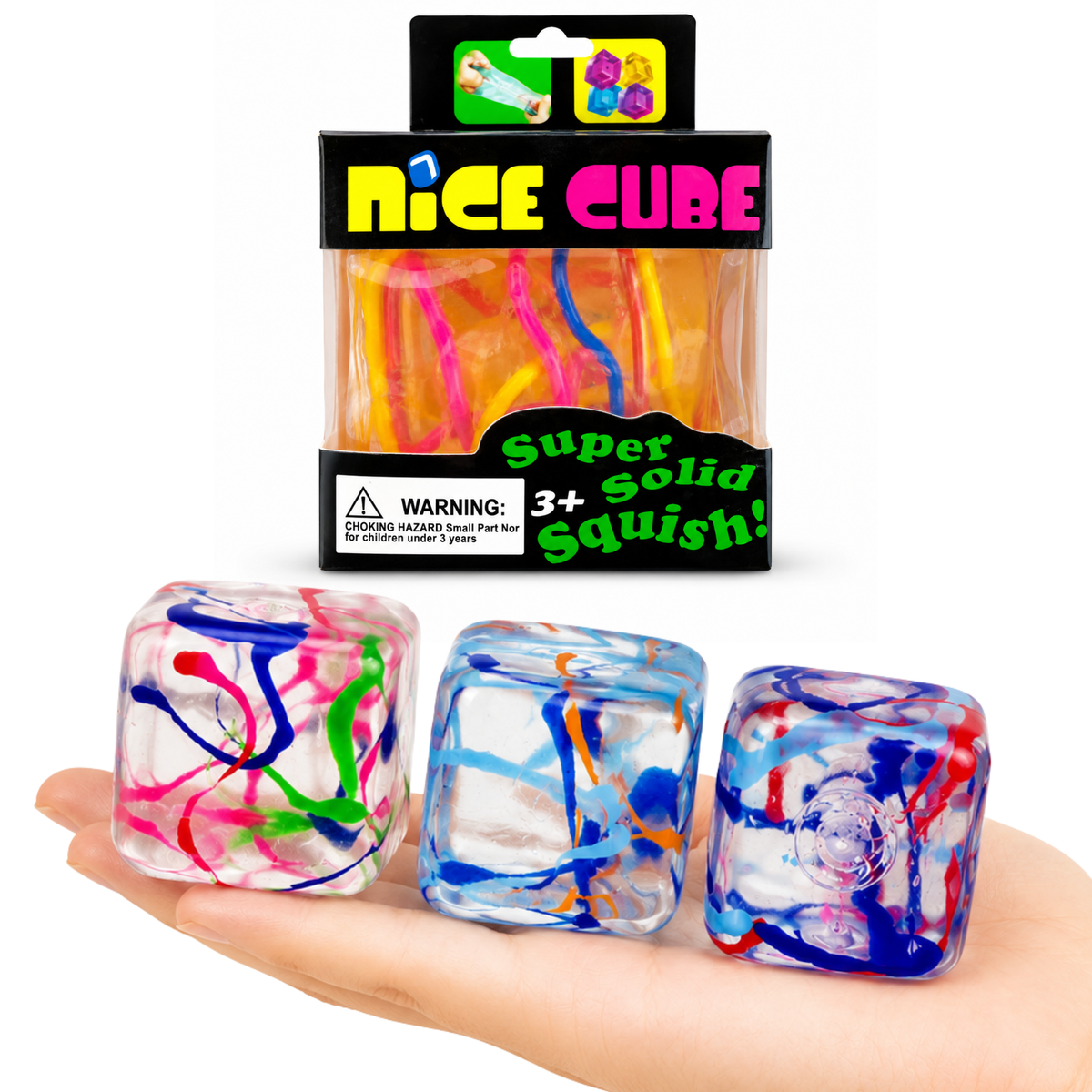 Jelly Cube Squishy Splatter