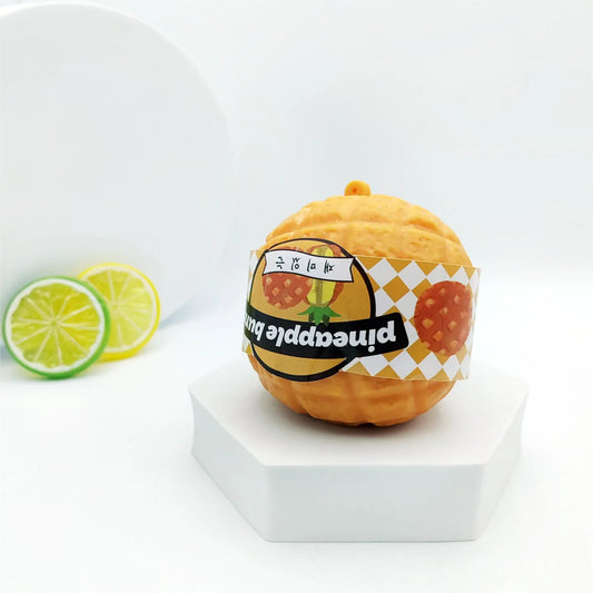 Pineapple Bun Realistic Corner Bun Pineapple Bun