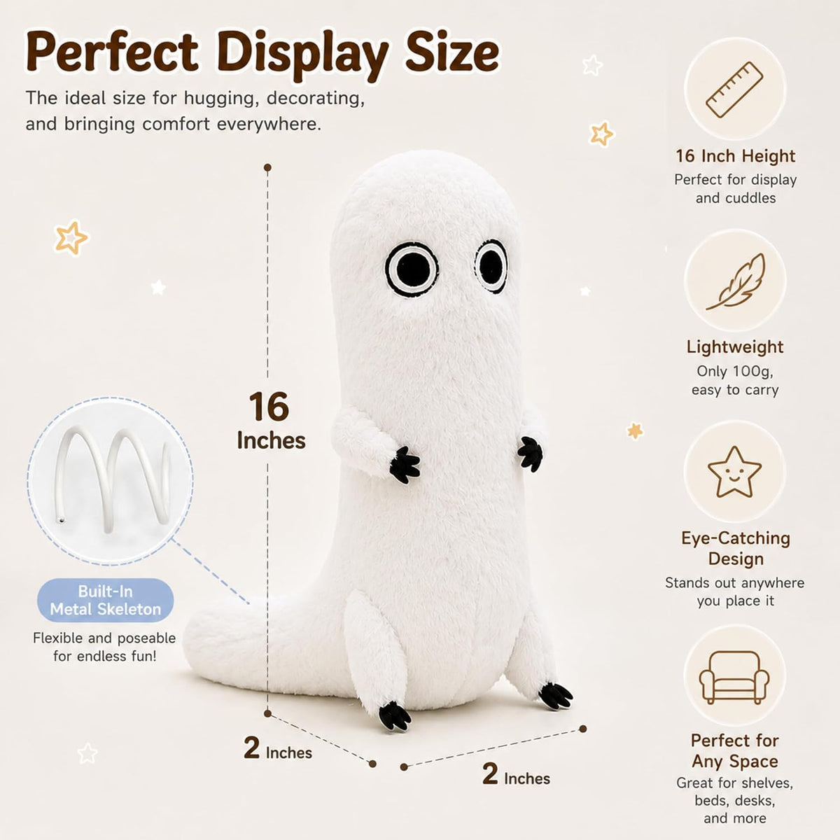 Poseable Brush Buddy Plush