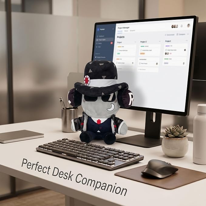 Black Suit Character Plush