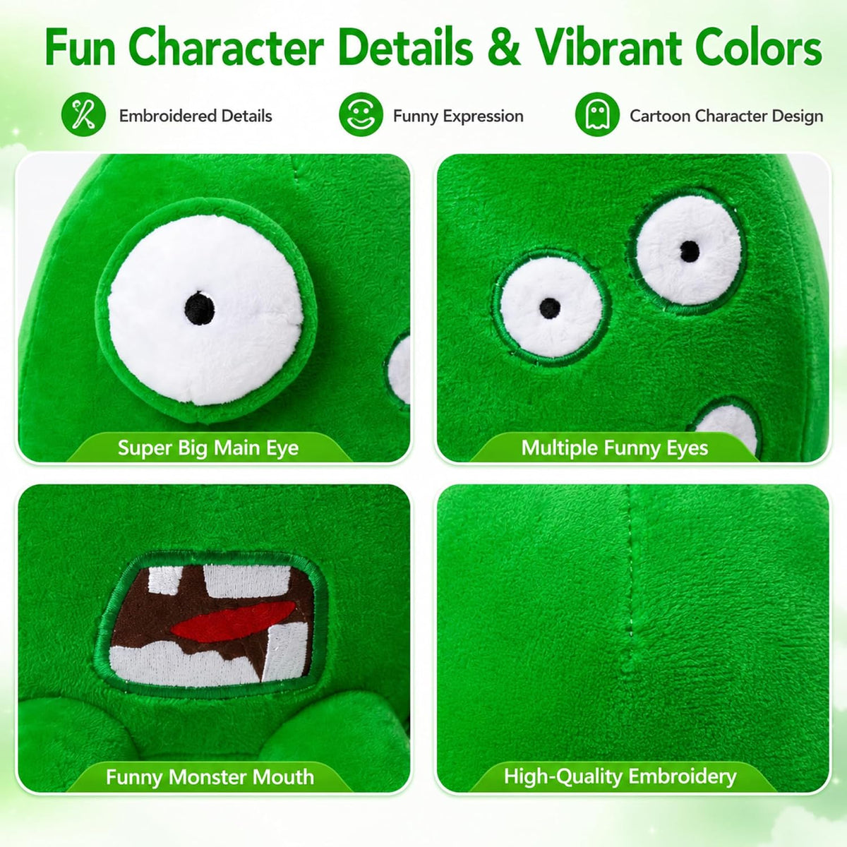 Green Octopus Plush
