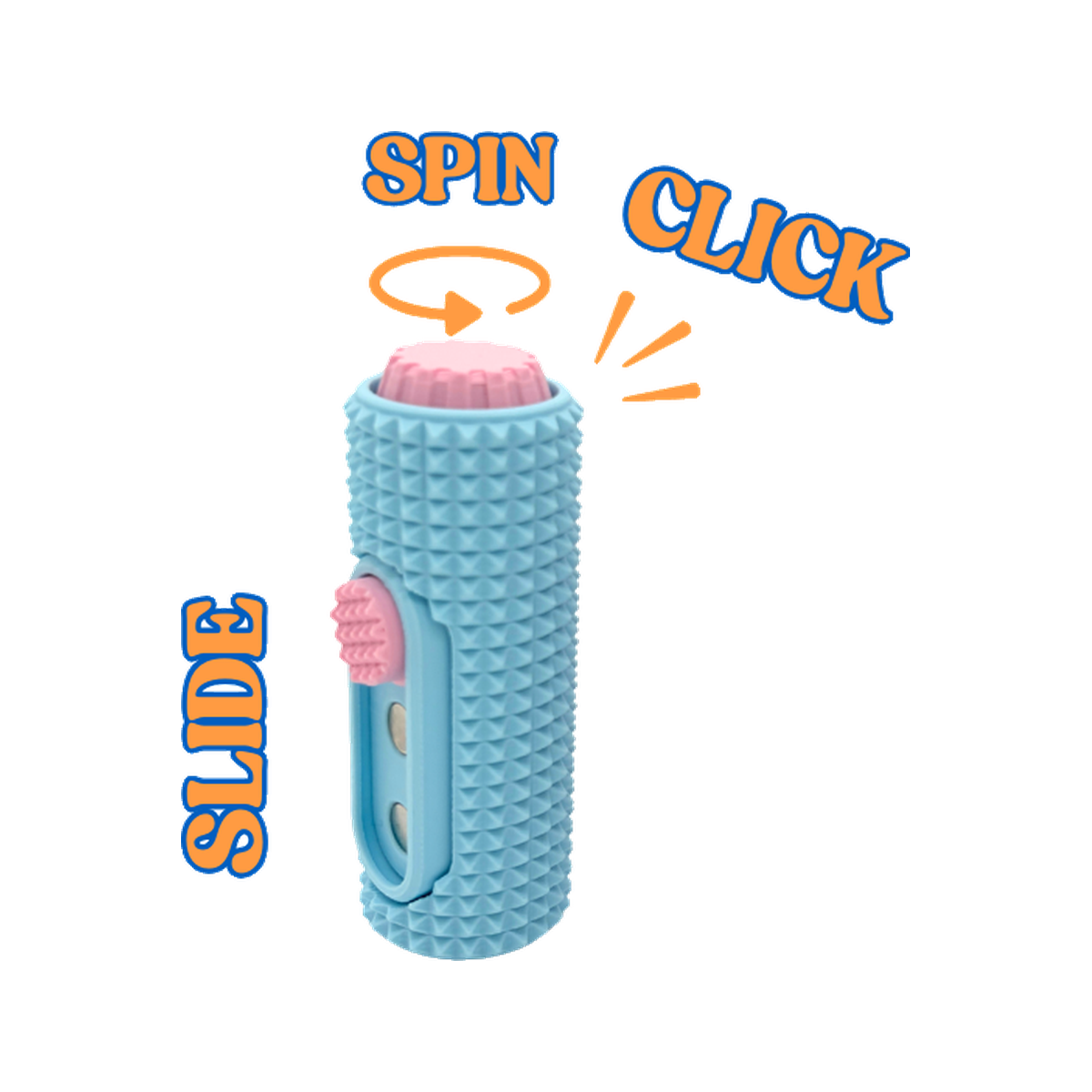 BOP MORE transparent hero | Three-Action Magnetic Fidget Slider