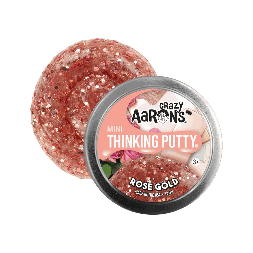 BOP MORE transparent hero | Rose Gold Thinking Putty