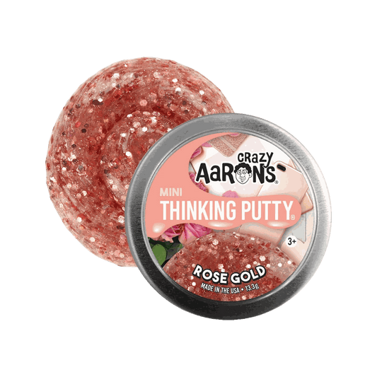BOP MORE transparent hero | Rose Gold Thinking Putty