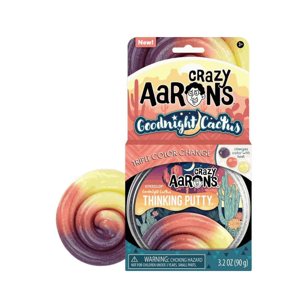 BOP MORE transparent hero | Goodnight Cactus Hypercolour Thinking Putty
