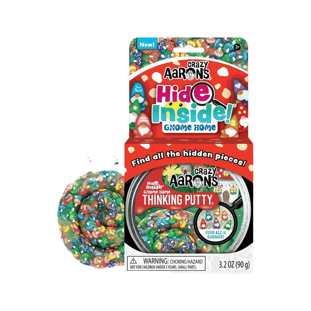 BOP MORE transparent hero | Gnome Home Hide Inside Thinking Putty