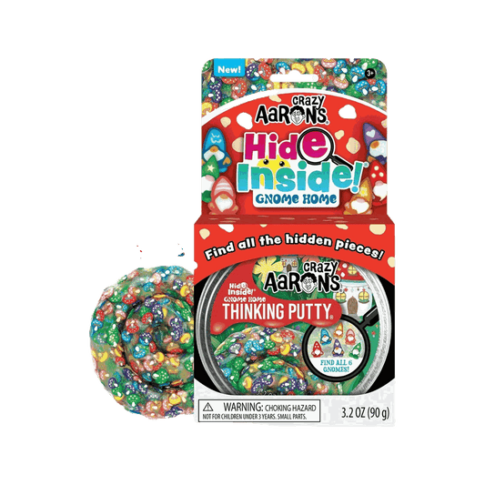 BOP MORE transparent hero | Gnome Home Hide Inside Thinking Putty