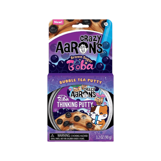 BOP MORE transparent hero | Brown Sugar Boba Thinking Putty