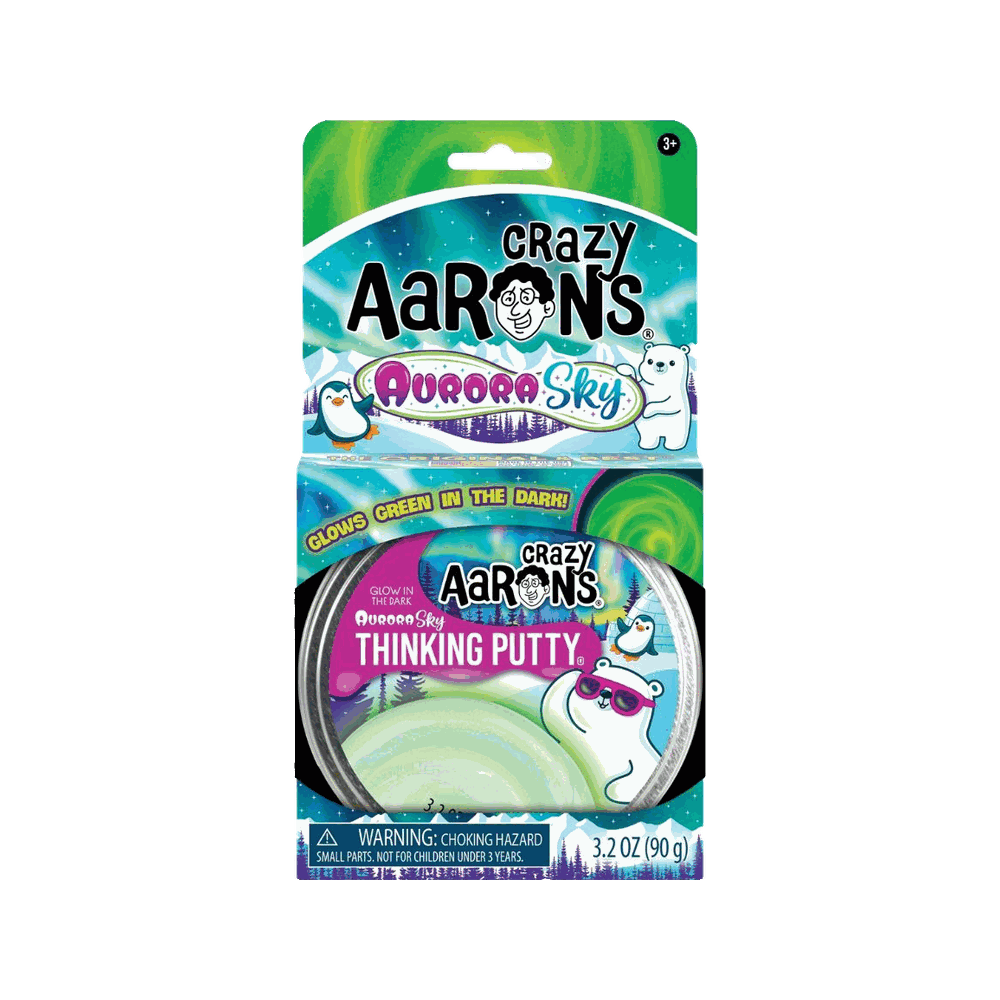 BOP MORE transparent hero | Aurora Sky Thinking Putty