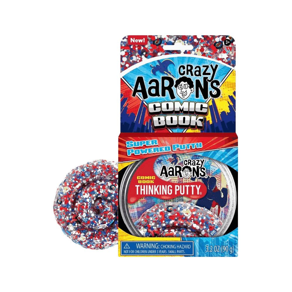 BOP MORE transparent hero | Comic Book Thinking Putty