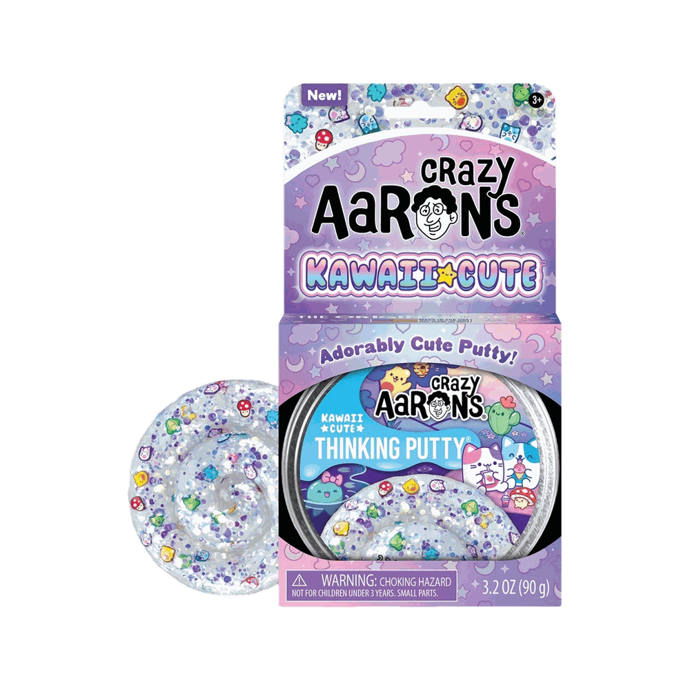 BOP MORE transparent hero | Kawaii Cute Thinking Putty