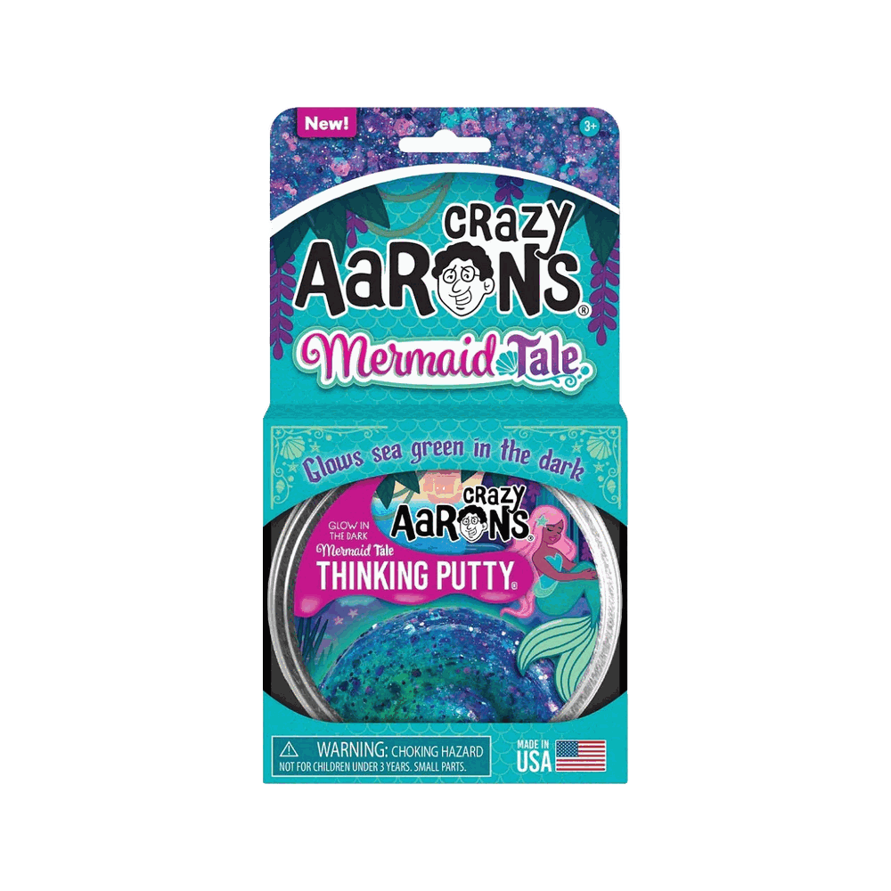 BOP MORE transparent hero | Mermaid Tale Glowing Thinking Putty