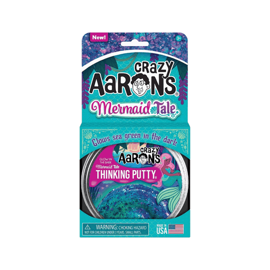 BOP MORE transparent hero | Mermaid Tale Glowing Thinking Putty